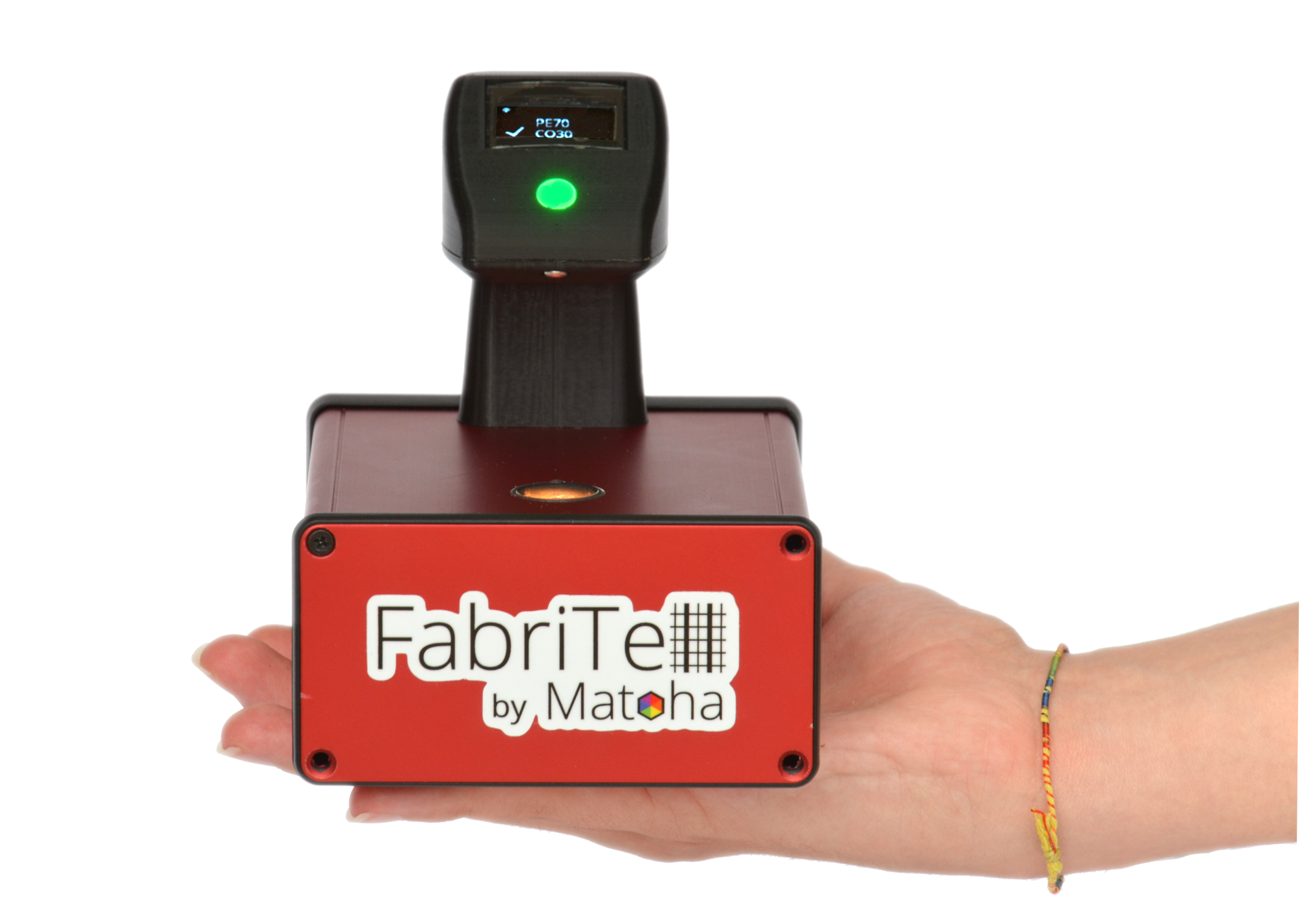 Fabrics identification device FabriTell Matoha