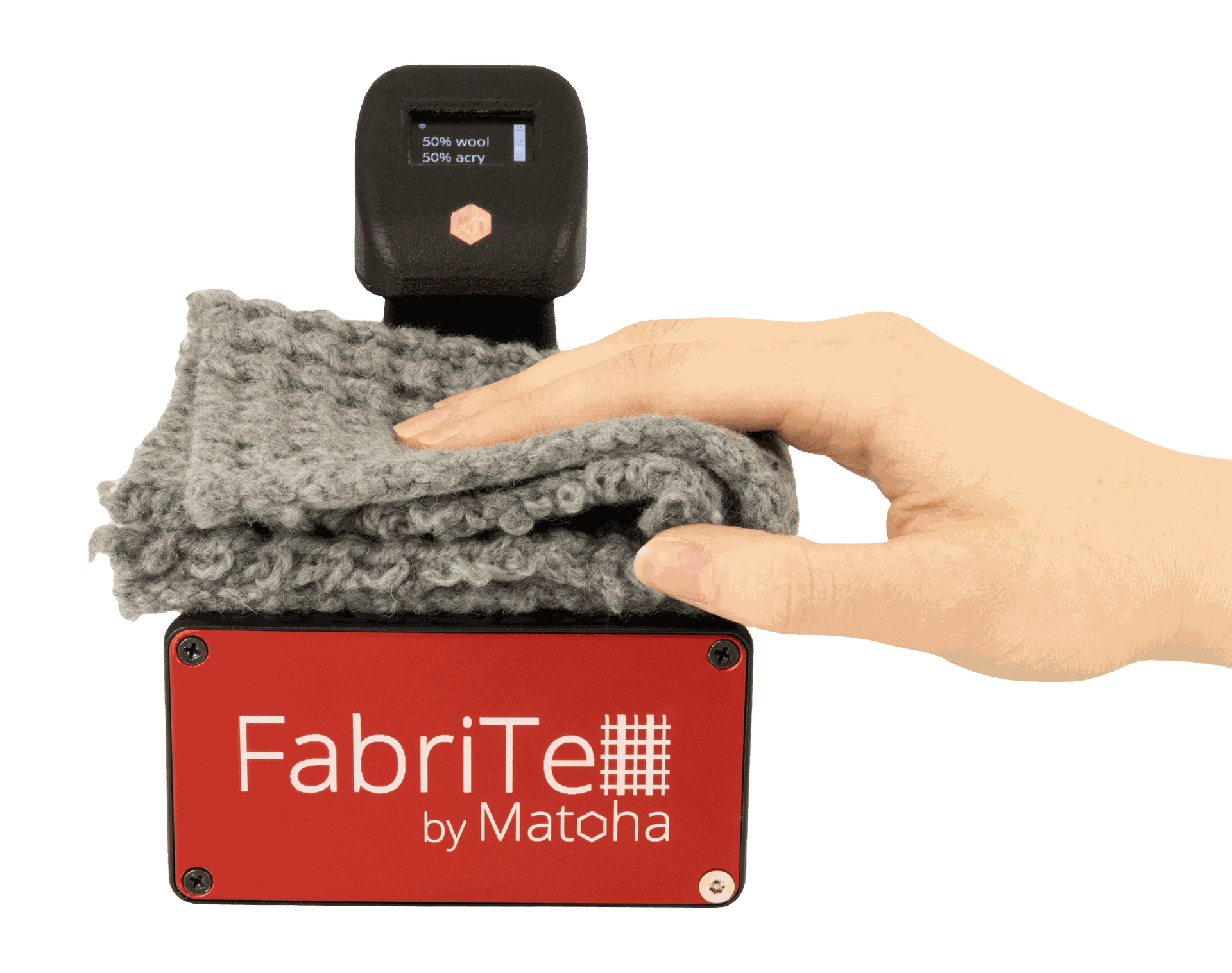 Textiles identification device Matoha